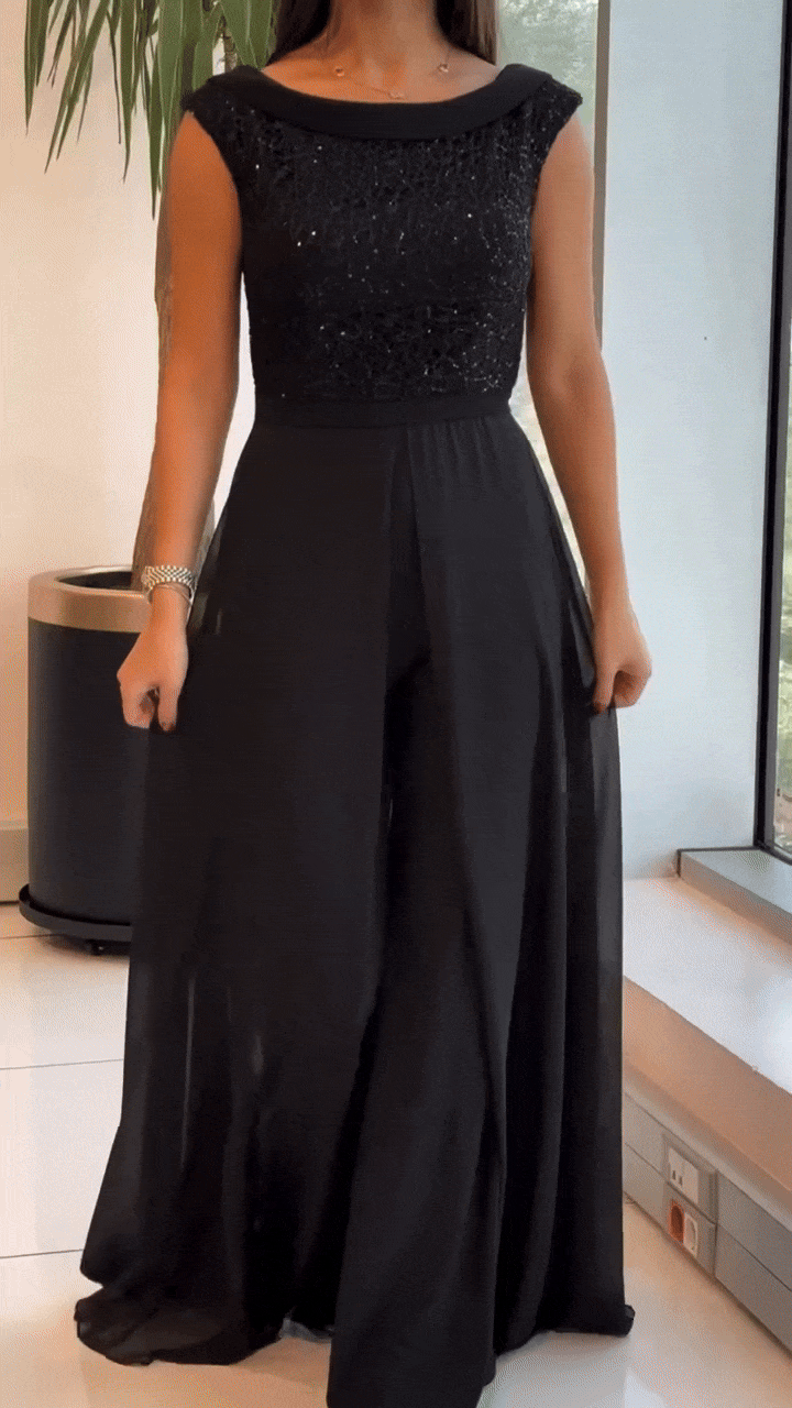 Vestito jumpsuite elegante Luana ✨🖤