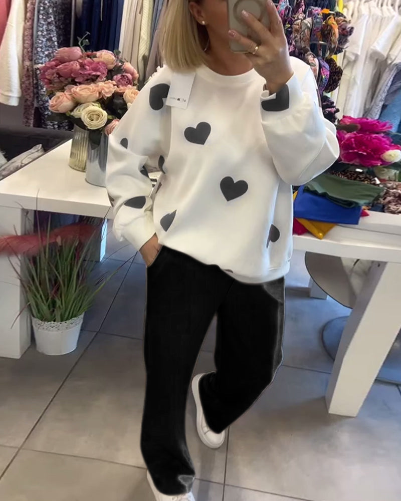Coordinato Cuore Casual