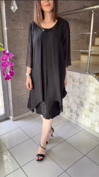 Abito Sinfony completo 2 pezzi brillante  ✨🖤