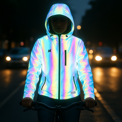 Giacca Black Rainbow riflettente e impermeabile 🥇