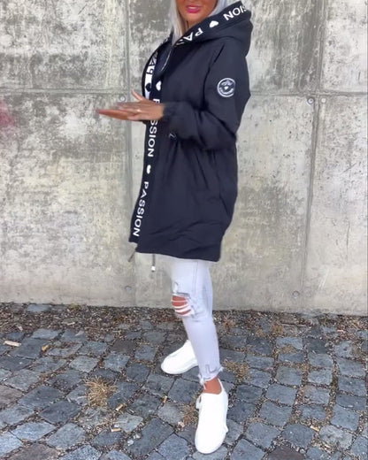 Cappotto Passion black and white