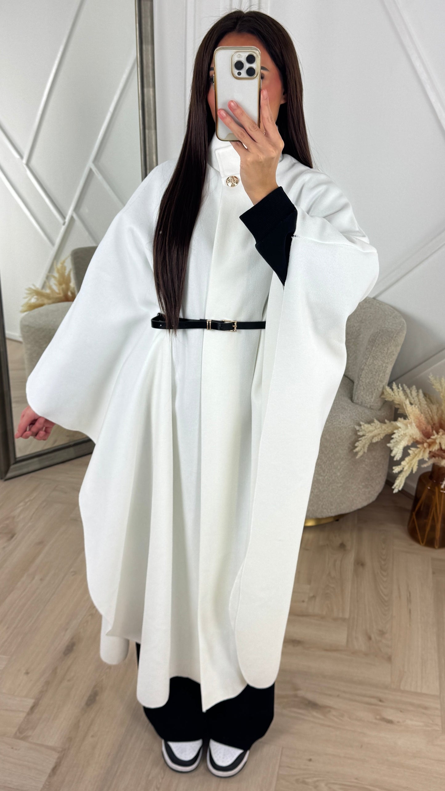 Cappotto Elegante con Cintura