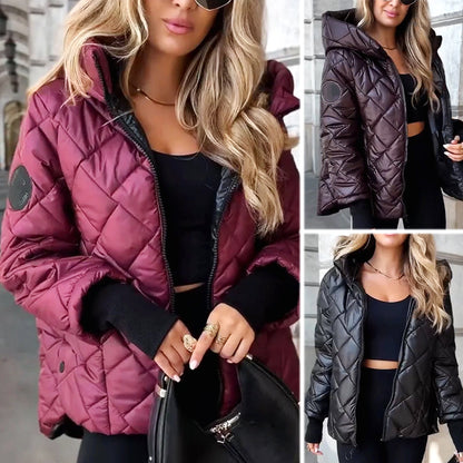 Piumino Jessica con cappuccio e imbottitura termica