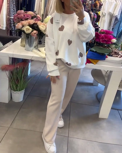 Coordinato Cuore Casual