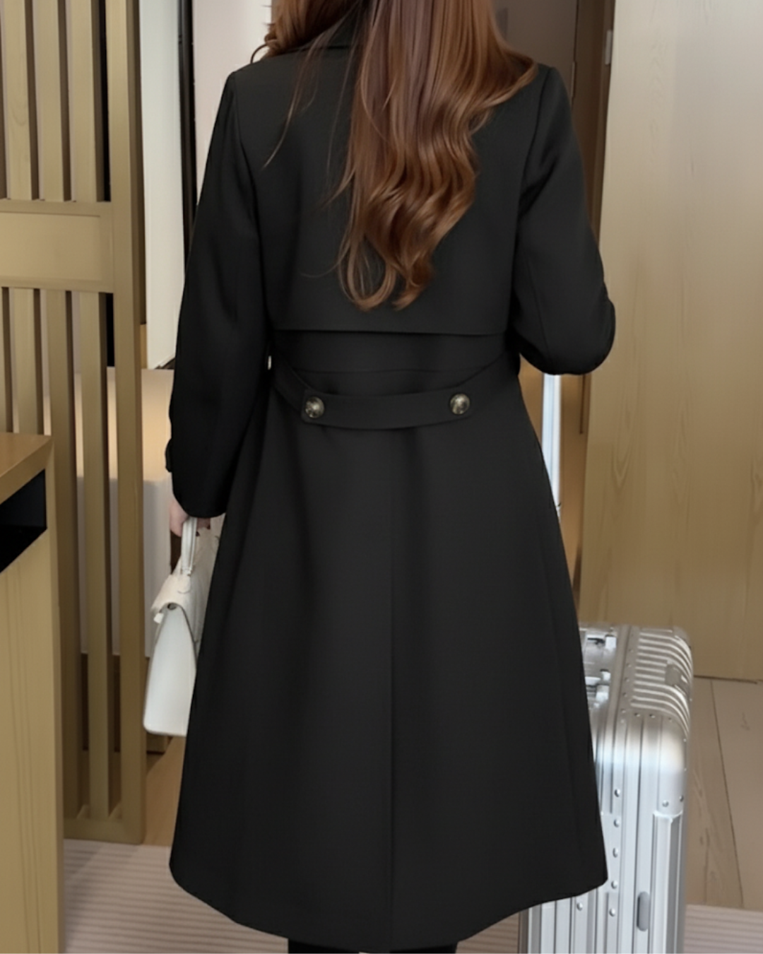 Trench Classico a Doppia Abbottonatura con interno caldo 🔥