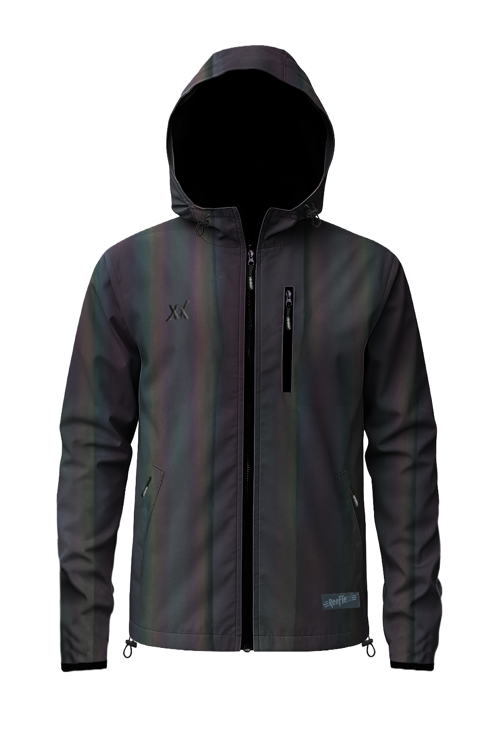 Giacca Black Rainbow riflettente e impermeabile 🥇