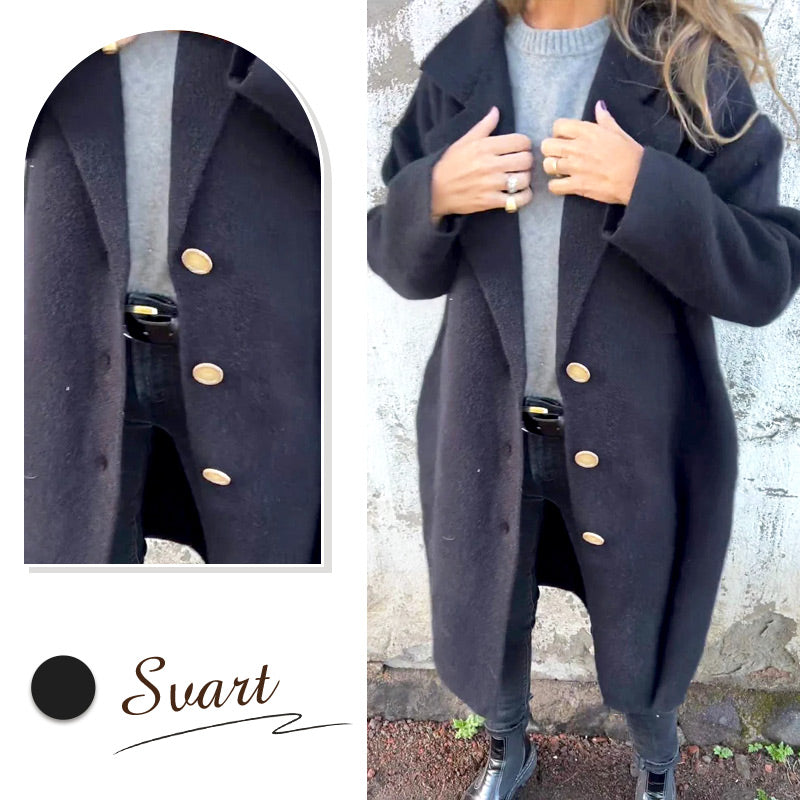 Cappotto Elegante in Lana Tweed