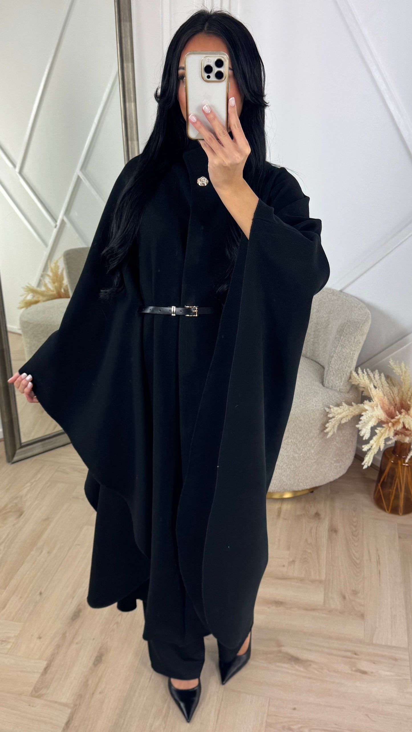 Cappotto Elegante con Cintura