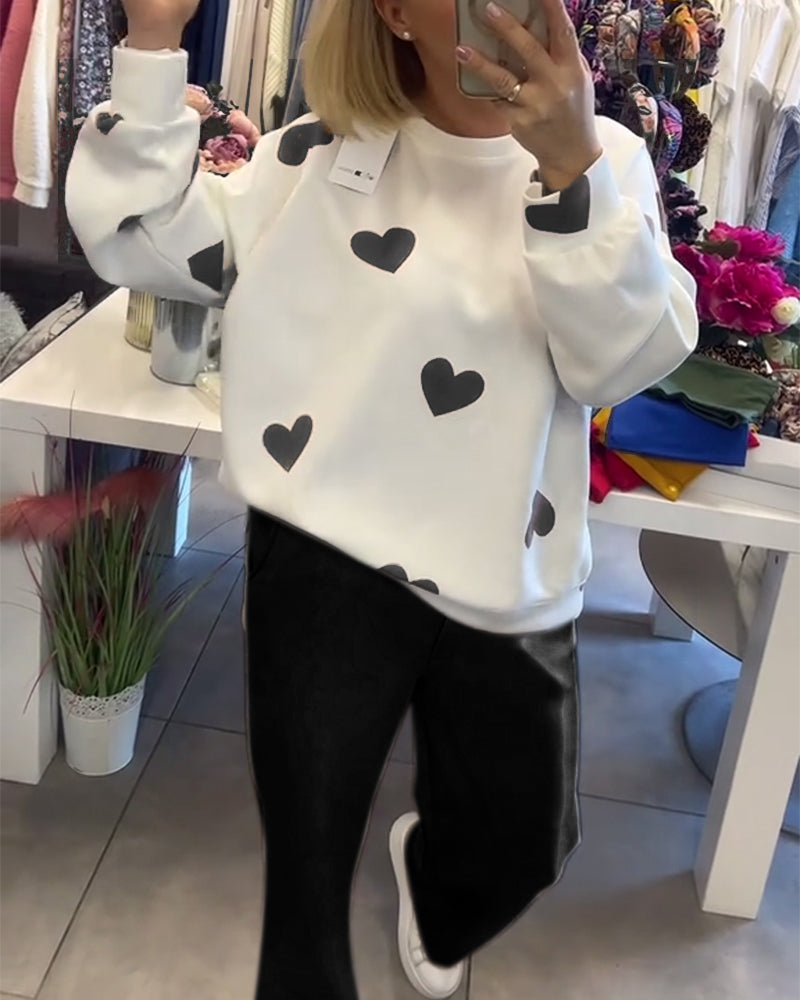 Coordinato Cuore Casual