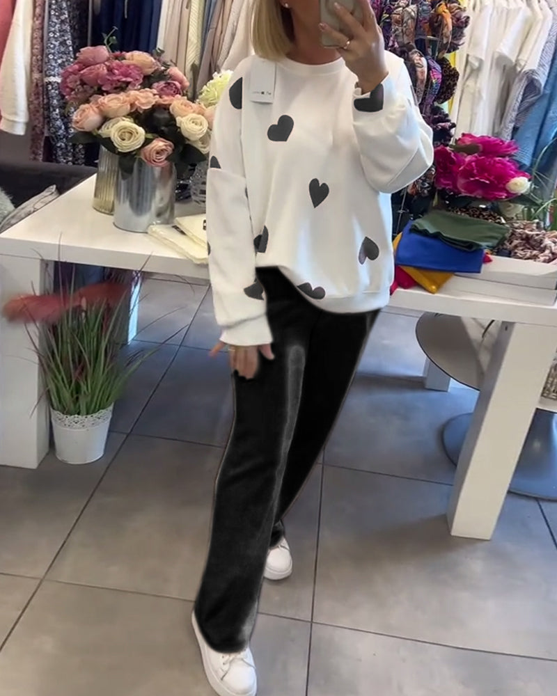 Coordinato Cuore Casual