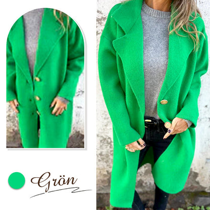 Cappotto Elegante in Lana Tweed