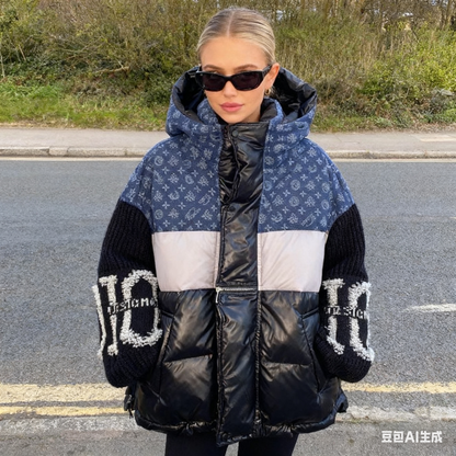 Maelie Patchwork Pufferjack